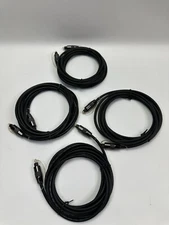 Lot Of 4 NEW High Definition Digital Fiber Optic Cable Cables