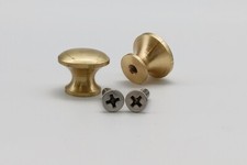 brass knob small (pack of 2 knobs) WBK