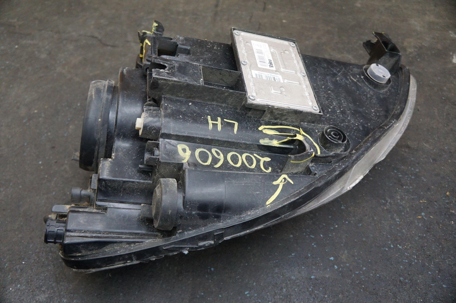 Left Side Headlight Headlamp Assembly Grey USA 67755281 Ferrari F430 2006 *Note*