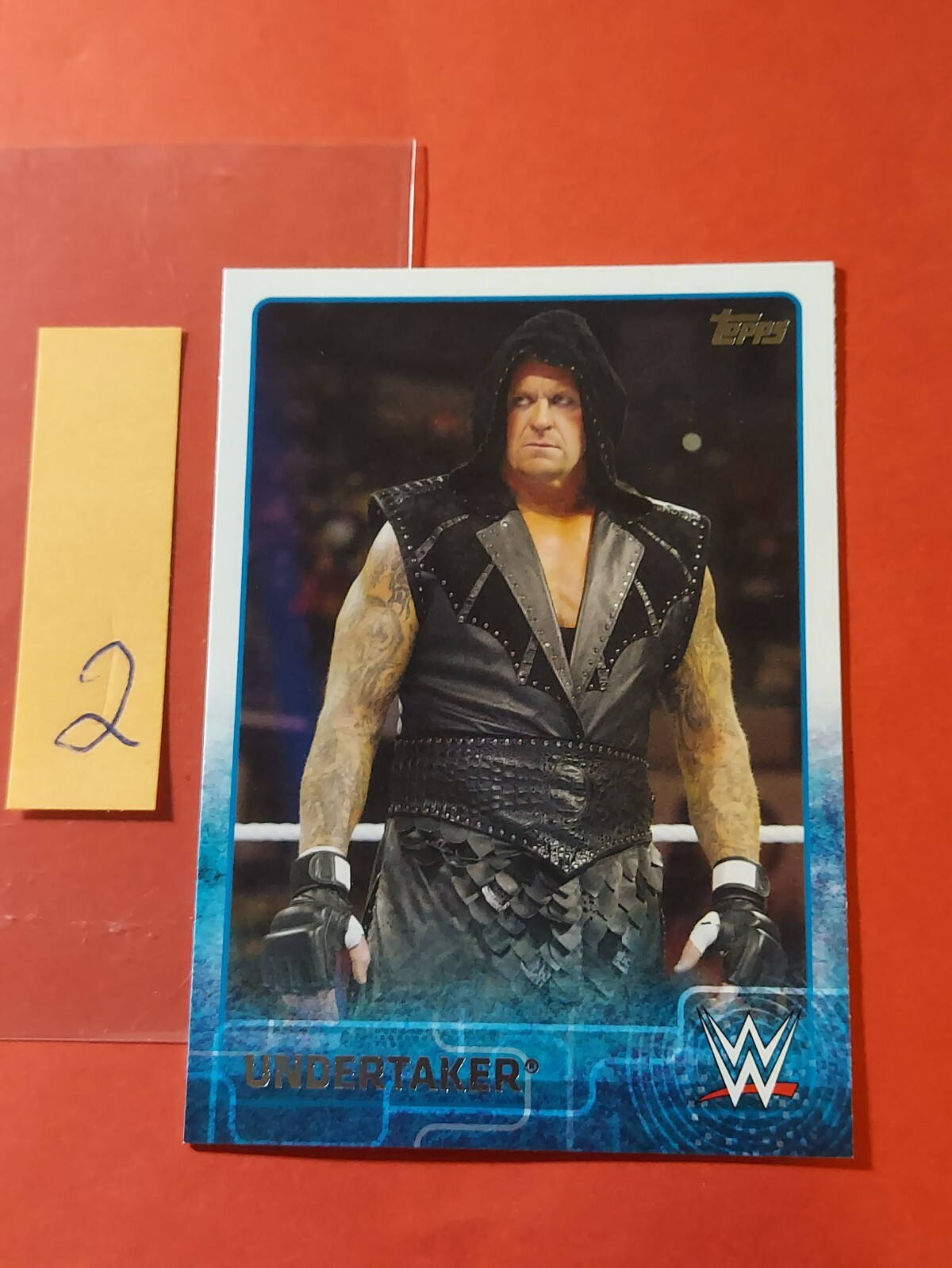 2015 Topps WWE #83 Undertaker, cd2
