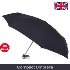 Premium Quality Compact Folding Mens Womens Umbrella Waterproof Handbag Brolly