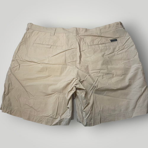 Columbia Men's 42 W 8 L Khaki Tan Outdoor Hiking Summer Chino Walking Shorts - Picture 10 of 13