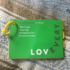 LOVEVERY The Thinker Play Guide Baby Development Booklet Replacement