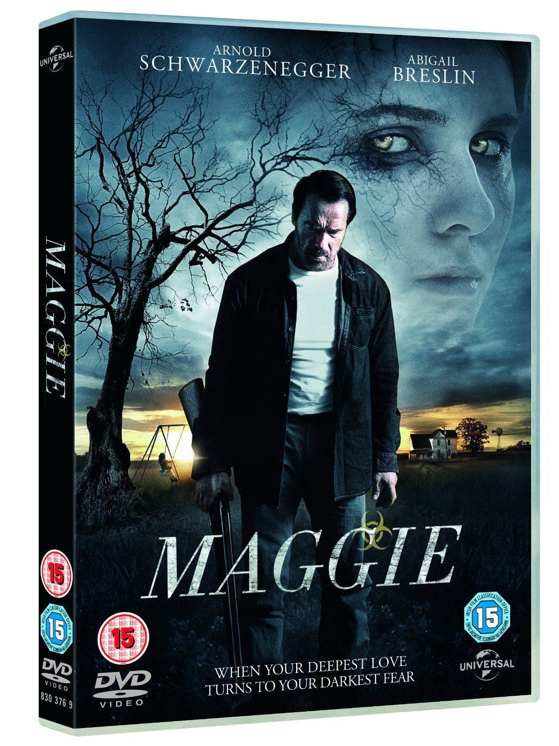 MAGGIE ARNOLD SCHWARZENEGGER ABIGAIL BRESLIN UNIVERSAL UK DVD NEW AND SEALED
