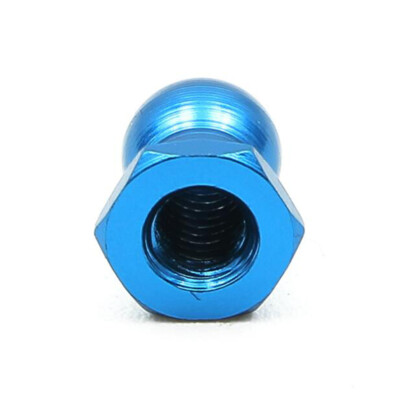 Juego De 10 Tuercas De Bola De Aluminio Para RC 1:10 – Compatibles Con Tamiya 53640 – Ligeras Y De Alto Rendimiento (Azul)