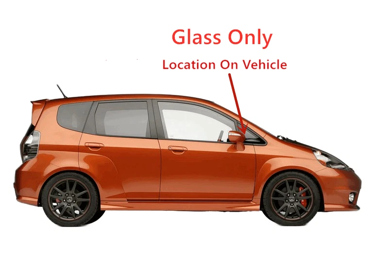 RH Passenger Right Side Front Vent Glass Fits 2006-2008 Honda Fit Hatchback - Image 3 of 4