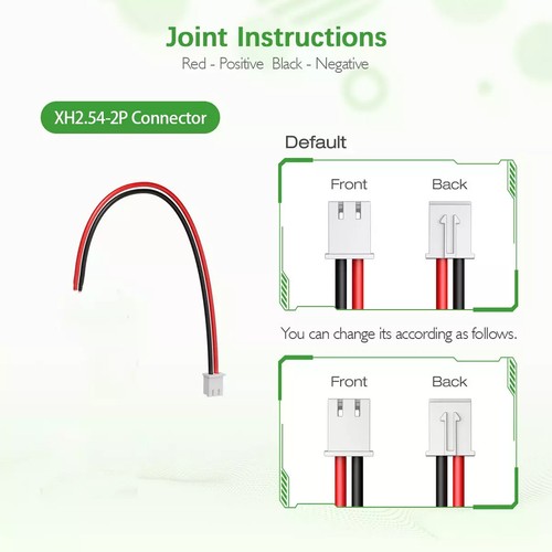Batterie Lipo rechargeable 3.7V 8000mAh 126090 pour Power Bank Tablette PC XH2.x4 - Photo 3/9