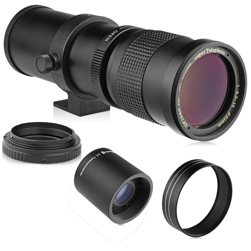 420800mm Super Telephoto Zoom Lens for Canon EF Mount Digital SLR
