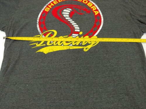 CARROLL SHELBY 2XL Shelby Racing short sleeve t-shirt, gray with cobra (A) - Picture 2 of 5
