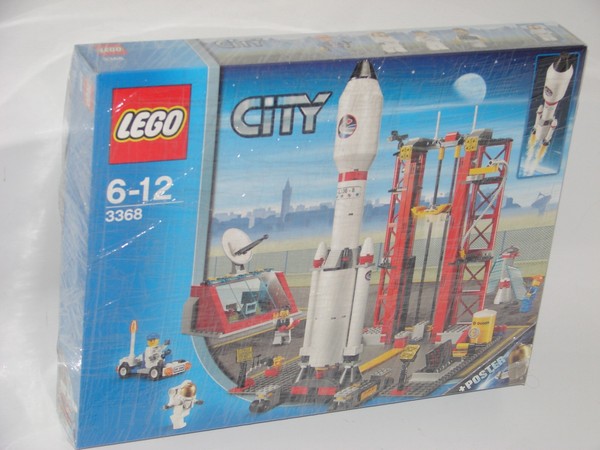 Lego® City 3368 Raketenstation Neu_ Space Center New Mib Nrfb_Original Pictures!-image