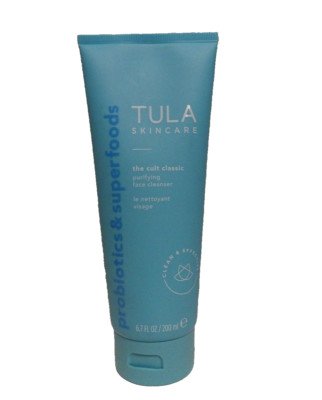 Tula Skin Care Probiotics & Superfoods The Cult Classic purifying face cleanser