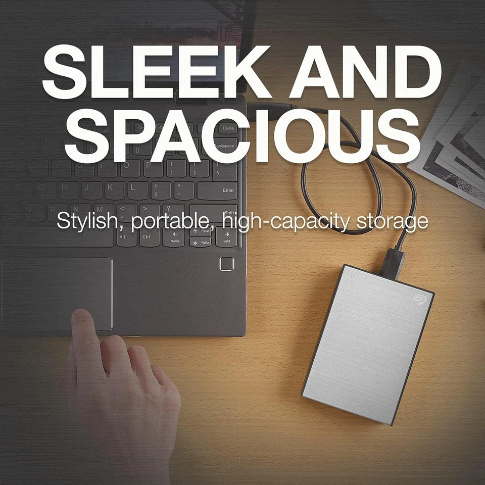 Seagate One Touch, 4Tb, Password Activated Hardware Encryption, Portab Personal  - Image 2 of 4