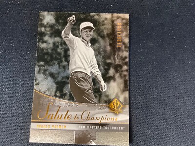 2004 SP Authentic - Salute to Champions #61 Arnold Palmer 1136/1960