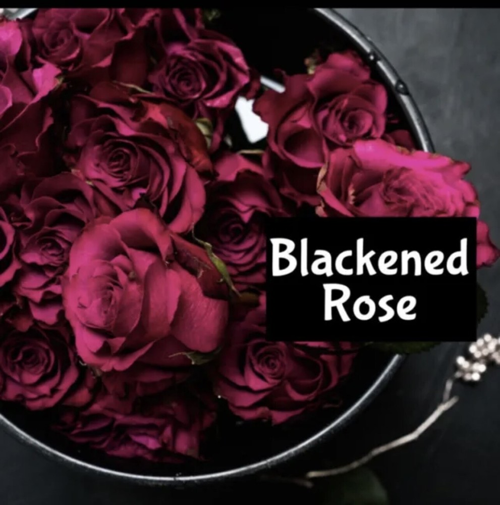 BLACKENED ROSE Perfume Cologne Body Splash Scrub Fragrance Lotion Beard Bath Oil