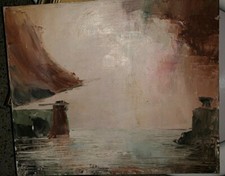 QUADRO A OLIO DI LORENZO SIROTTI