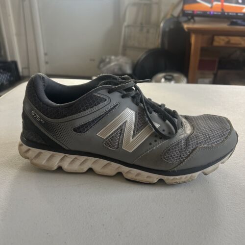 New Balance Men’s 675 V2 Gray Running Shoes M675GR2 Size 10 E - Picture 2 of 12
