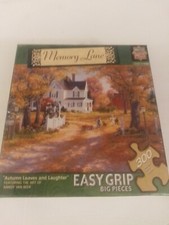 Master Pieces Autumn Leaves And Laughter 300 Piece Jigsaw Puzzle 24" X 18"