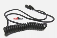 GMAX Snowmobile Heated Helmet Visor Coiled Cord Male & Female Ends RCA G999074