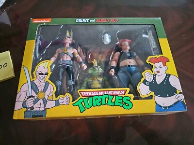 【NECA】新品 正規品 TMNT グラント＆ジャージー レッド タートルズ NECA Teenage Mutant Ninja Turtles Grunt & Jersey Red 2pk