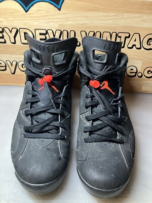 Nike Air Jordan 6 Retro Infrared Black 2014 size 11 384664-023 OG