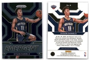 2022-23 Panini Prizm Basketball Dyson Daniels Emergent Rookie #4 - Pelicans