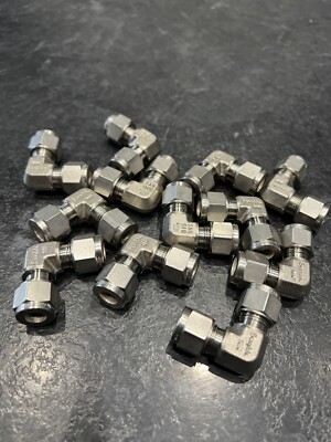 SWAGELOK 12 MM OD SS-12M0-9 WINKEL 90 EDELSTAHL 316 KOMPRESSION X 13