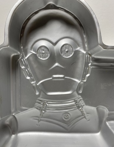 Wilton Star Wars C-3P0 Robot Star Wars Cake Pan 1983 LUCASFILM 502-2197 Decor - Picture 4 of 4
