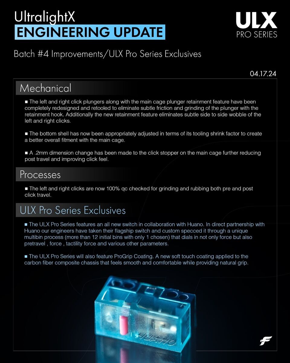 Finalmouse ULX Pro Series Tarik Cheetah / Lion / Tiger Batch Finalmouse ULX Pro Series Tarik Cheetah / Lion / Tiger Batch