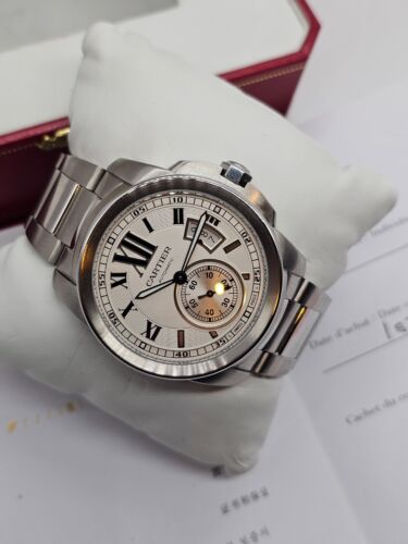Cartier Calibre De Cartier Watch, Ref 3389 W7100015, 2014 Full Set - Picture 17 of 21