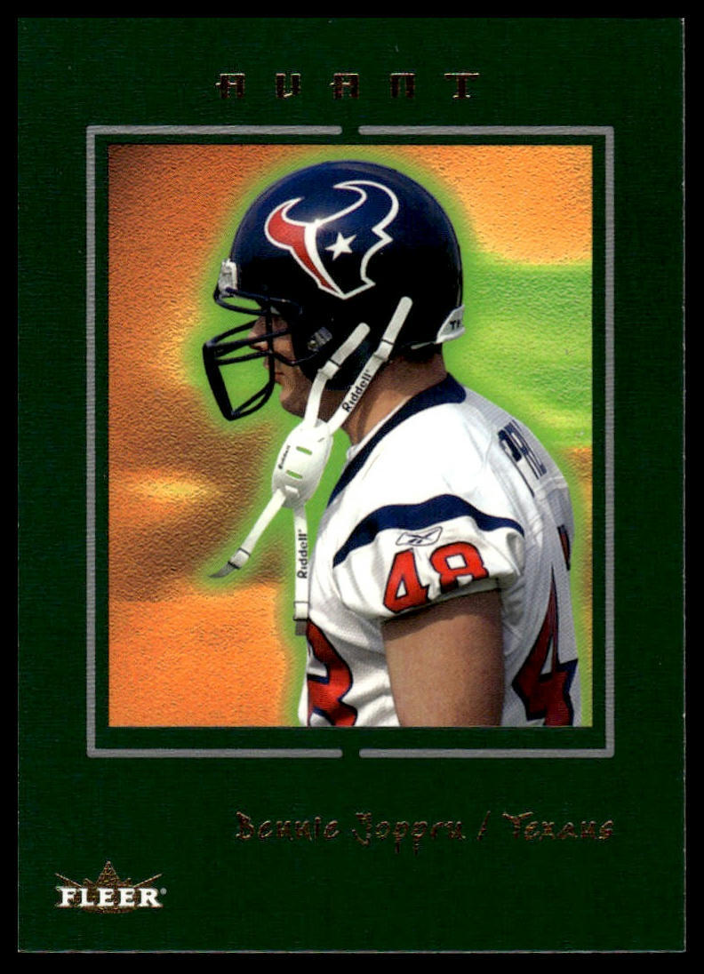 2003 Fleer Avant #74 Bennie Joppru #/699