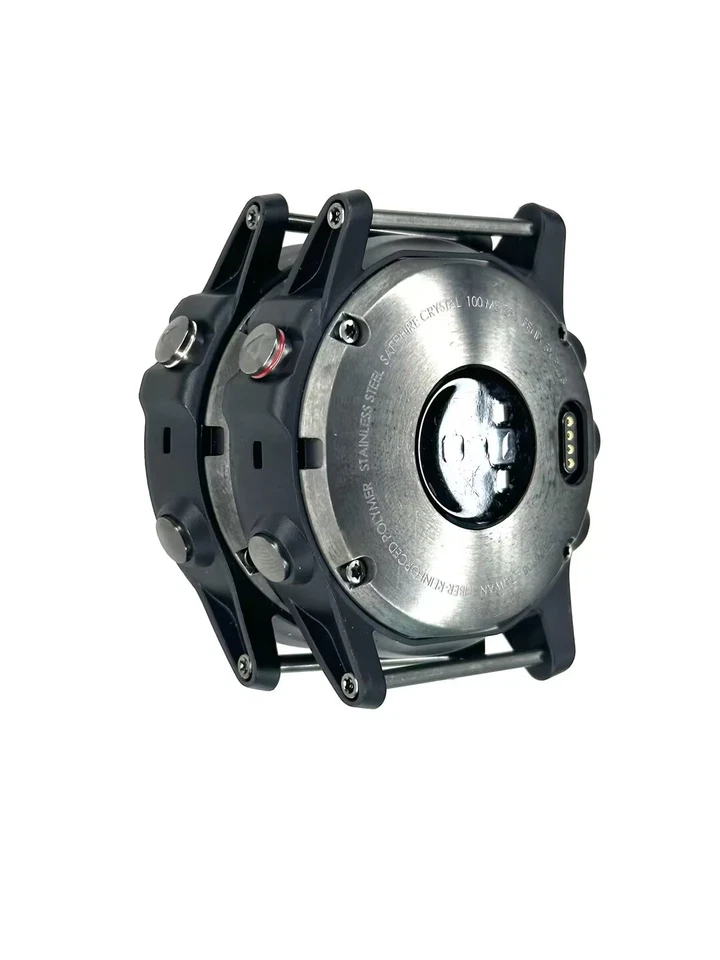 For Garmin Fenix 5X Plus Rear Watch Back Case Cover Replacement Repair Parts - Image 3 of 4