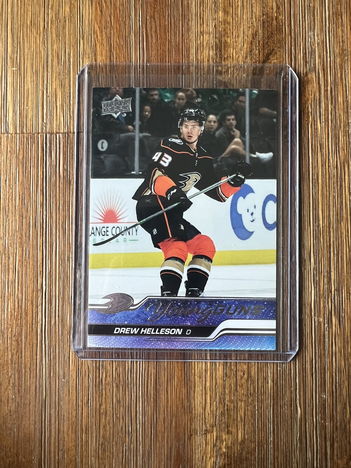 2023-2024 Upper Deck Series 1 Hockey Drew Helleson # 220 YOUNG GUNS