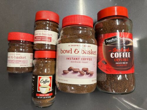 7 Instant Coffee Variety Bowl & Basket/Signature Selects 2oz-12oz Bb(1)2/23-3/25