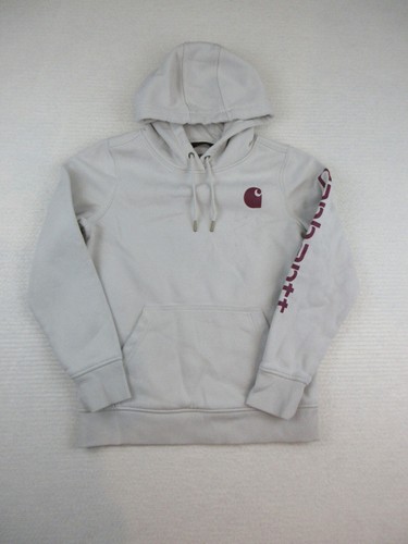 Carhartt Pullover Sweatshirt Hoodie Women's Clarksburg Graphic Sleeve - Picture 8 of 22