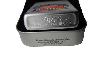ZIPPO NHL STANLEY CUP DETROIT RED WINGS 2002 HOCKEY CHAMPIONS
