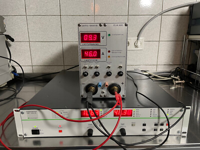 Zentro ELA 500  500 W 75 V 99 A  DC Load /Elektronische Last Übernahme Garantie