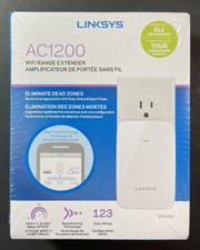 Linksys AC1200 Dual-Band Wi-Fi Extender RE6350 NEW