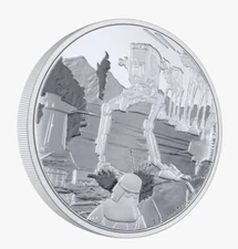 2022 Niue Star Wars AT-ST Walker 1oz Silver Proof Coin