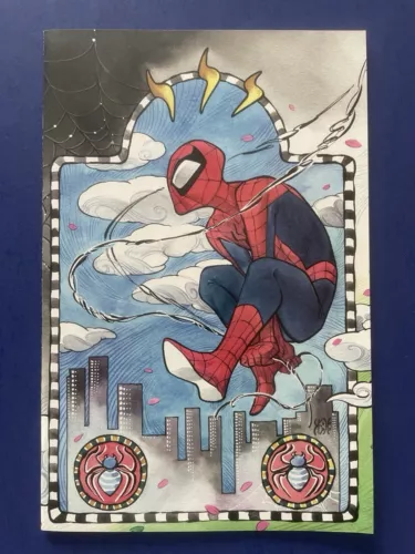 Spider-Man #11 Peach Momoko Virgin 1:100 Ratio Incentive 2023