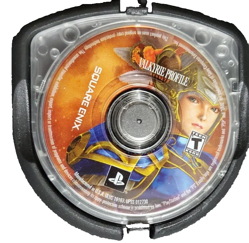 Valkyrie Profile: Lenneth (Sony Playstation PSP) Fantasy Square Enix Rare rpg - Image 2 of 3