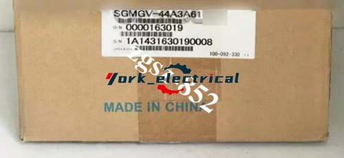 1PZ Servomotore AC YASKAWA SGMGV-44A3A61 SGMGV44A3A61 Nuovo Spedizione Celere DHL - Foto 1 di 4