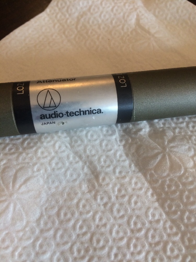 Lot Of 2 AudioTechnica*AT8202*Adjustable Inline Attenuators... Free