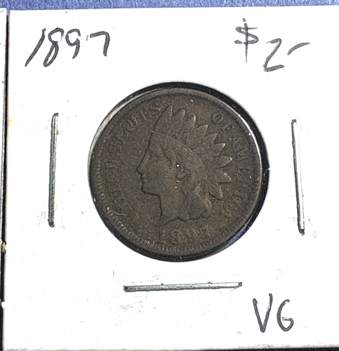 Dealer's Overstock 10 Different Indian Cents 1894 - 1909 in G to VF Condition - Picture 3 of 11