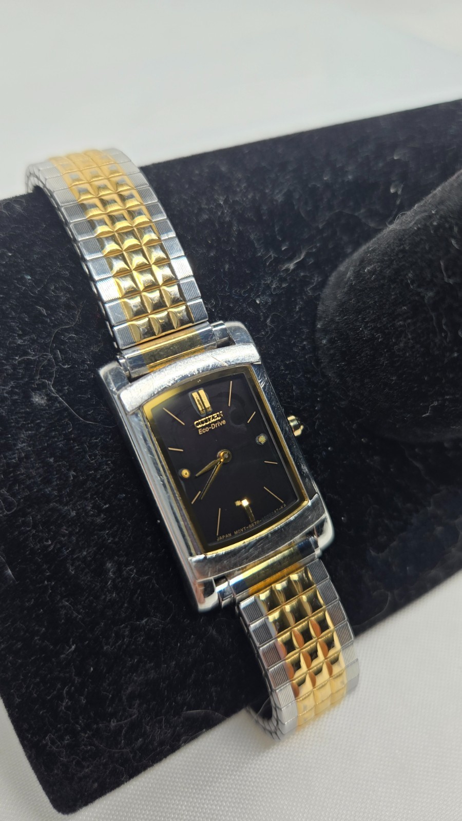 2-Tone Stiletto Citizen G670-S043344 Women Hadley-Roma Watch ECO-Drive Band - vintagewatches.pk