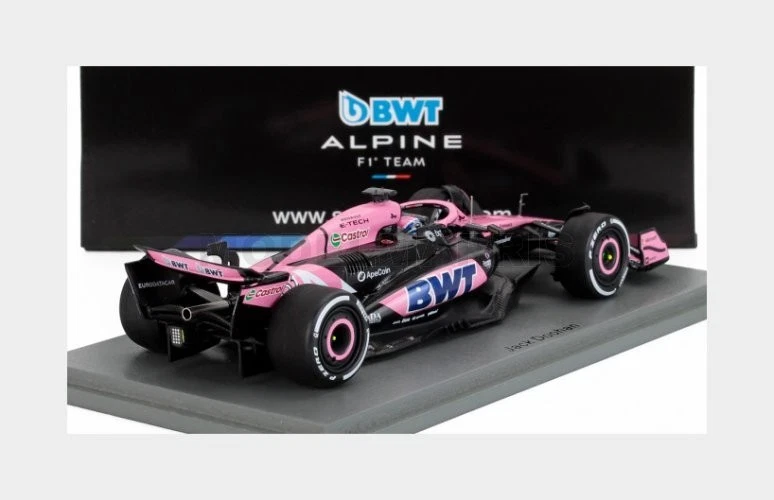 SPARK-MODEL S9566 ALPINE - F1 A524 TEAM BWT ALPINE N 61 ABU DHABI GP 2024 JACK D - Immagine 2 di 2