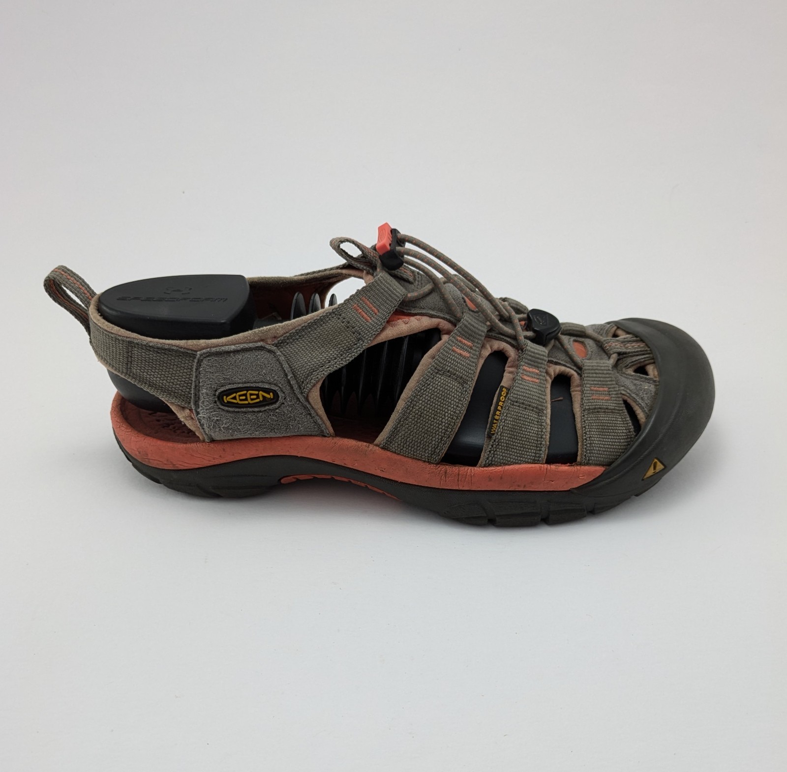 Sandali donna Keen Newport H2 grigio rosa escursionismo impermeabili 010214 taglia 10 5