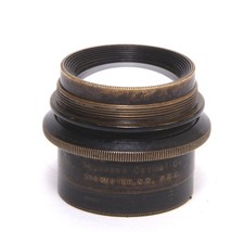  Vintage Wollensak Brass lens no aperture