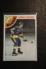 1978-79 Topps #143 Bernie Federko Rookie Card RAW