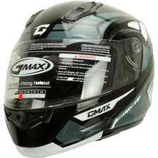GMax Black/Silver MD-04 Sector Modular Helmet M1043366