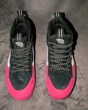VANS SK8 Hi Dip MTE-2 Hiking Boot Pink Black Suede VN0009QKB9P Mens 7.5 Womens 9